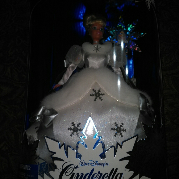 Barbie Other - Beautiful Christmas Holiday Cinderella Barbie NIB